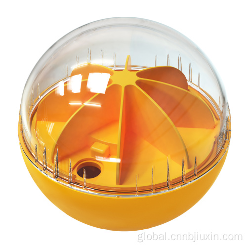 Round Dog Shaped Pet Food Feeder Eco-friendly ABS Pet Feeder Dog Control Pet Feeder Supplier